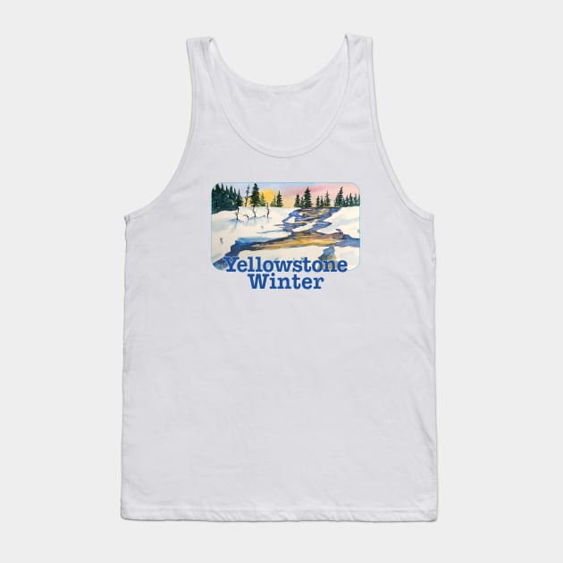 Yellowstone Winter Tank Top by MMcBuck